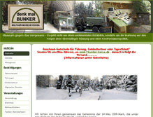 Tablet Screenshot of bunker-kossa.de